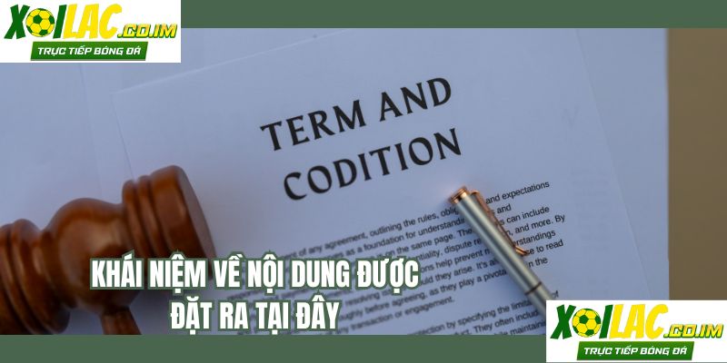 Khái niệm về nội dung được đặt ra tại đây